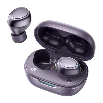 JOYROOM DB1 TWS In-Ear Bluetooth-hodetelefoner Mini trådløst hodesett med ladeetui - Lilla