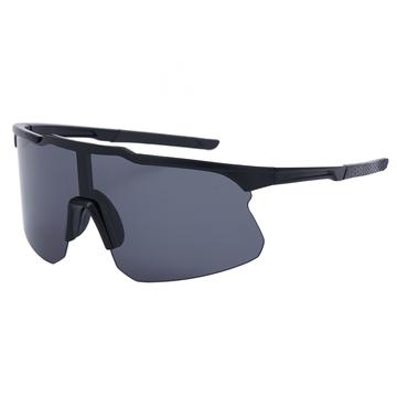 KV Speed sykkelbriller med halv ramme - svart