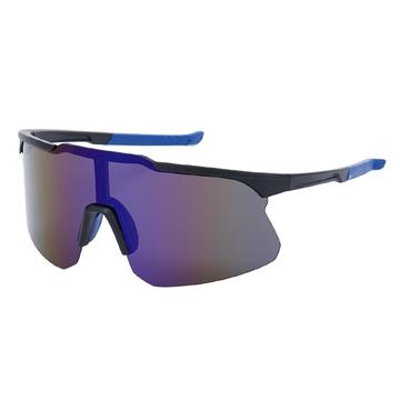 KV Speed sykkelbriller med halv ramme - blå / svart