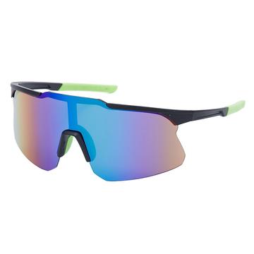 KV Speed sykkelbriller med halv ramme - grønn / svart
