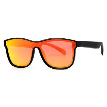 KY03 Smartbriller med polariserte glass og Bluetooth-briller med innebygd mikrofon og høyttalere - oransje
