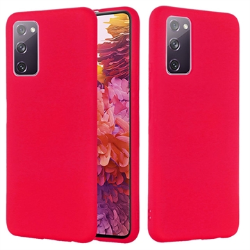 Samsung Galaxy S20 FE 5G Liquid Silikondeksel - Rød