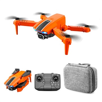 Bilde av Mini Sammenleggbar Drone Med 4k Kamera & Fjernkontroll S65 - Oransje