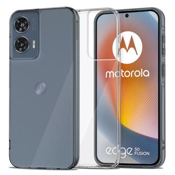 Motorola Edge 50 Fusion Tech-Protect Flexair Hybrid-deksel - Gjennomsiktig