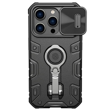 Bilde av Nillkin Camshield Armor Pro Iphone 14 Pro Hybrid-deksel - Svart