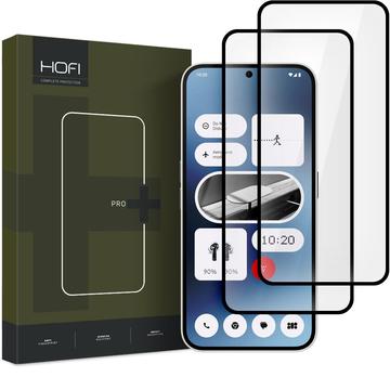 Nothing Phone (2a) Hofi Premium Pro+ Beskyttelsesglass - 2 Stk. - Svart Kant