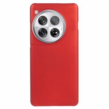 OnePlus 12 Gummiert Plastdeksel - Rød