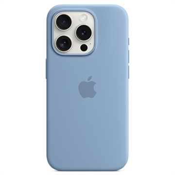 Bilde av Iphone 15 Pro Max Apple Silikonskal Med Magsafe Mt1y3zm/a - Vinterblå