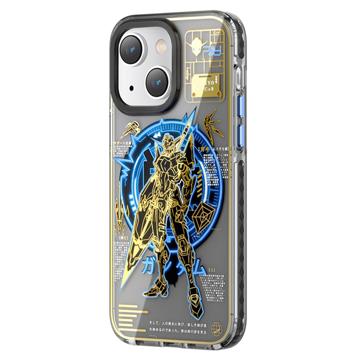 Bilde av Kingxbar Pqy Mecha Mag Iphone 14 Plus Hybrid-deksel - Blå