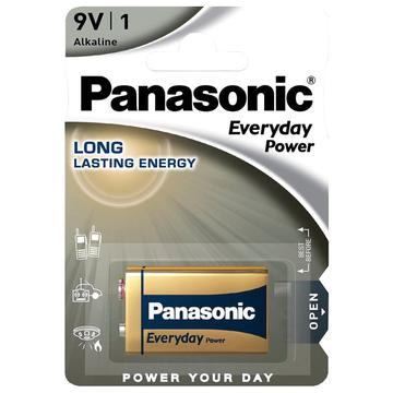 Panasonic Everyday Power 6LR61/9V alkalisk batteri