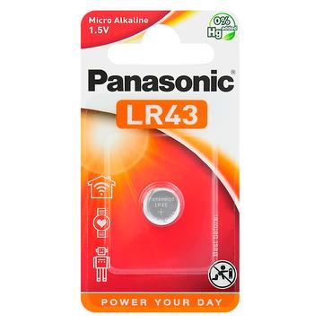 Panasonic G12/LR43 Alkalisk batteri - 1.5V