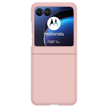 Motorola Razr 40 Ultra Plast Deksel - Rosa