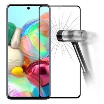 Prio 3D Samsung Galaxy A71 Skjermbeskyttere Panzerglass - Svart
