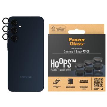 Samsung Galaxy A55 PanzerGlass Hoops kameralinsebeskytter med bøyler - Svart