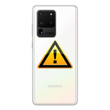 Utskifting av Samsung Galaxy S20 Ultra 5G Bakdeksel - Hvit