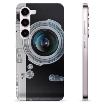 Samsung Galaxy S23 5G TPU-deksel - Retro Kamera