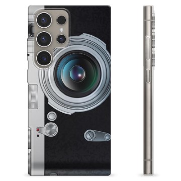 Samsung Galaxy S24 Ultra TPU-deksel - Retro Kamera