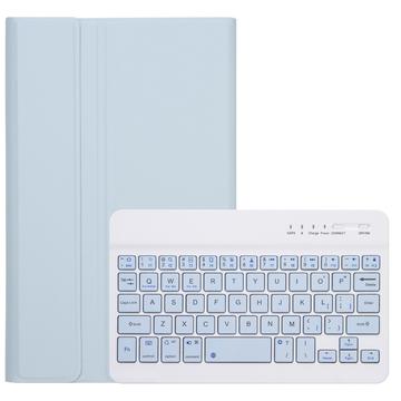 Samsung Galaxy Tab A9 Etui med Bluetooth-tastatur - Baby Blå
