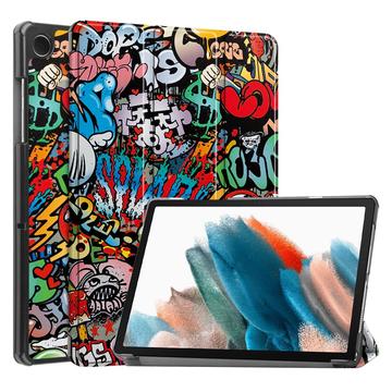 Samsung Galaxy Tab A9 Tri-Fold Series Smart Folio-etui - Graffiti
