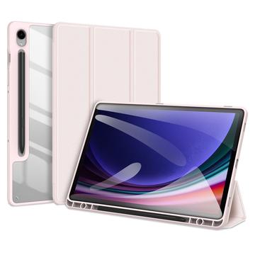 Bilde av Samsung Galaxy Tab S9 Fe Dux Ducis Toby Tri-fold Smart Folio-etui - Lyserosa
