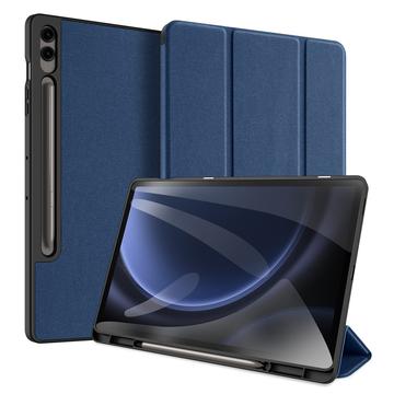 Bilde av Samsung Galaxy Tab S9 Fe+ Dux Ducis Domo Tri-fold Smart Folio-etui - Blå