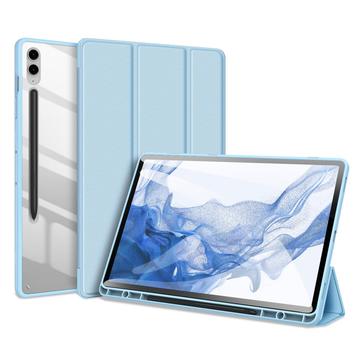 Bilde av Samsung Galaxy Tab S9 Fe+ Dux Ducis Toby Tri-fold Smart Folio-etui - Baby Blå