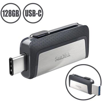 Bilde av Sandisk Ultra Dual Drive Usb Type-c Minnepinne Sdddc2-128g-g46 - 128gb