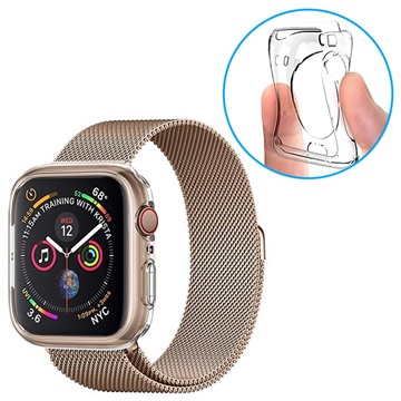 Spigen Liquid Crystal Apple Watch Series SE (2022)/SE/6/5/4 TPU-deksel (Åpen Emballasje - Utmerket) - 40mm - Klar