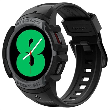 Spigen Rugged Armor Pro Samsung Galaxy Watch4 TPU-deksel - 44mm - Koksgrå