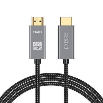 Tech-Protect UltraBoost HDMI 2.1-kabel 4K 120Hz / 8K 60Hz - 200cm - Svart