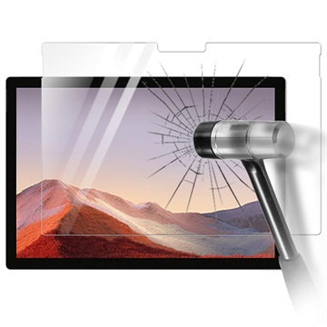 Microsoft Surface Pro 7 Beskyttelsesglass - 9H, 0.3mm - Klar