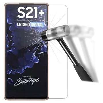 Samsung Galaxy S21+ 5G Beskyttelsesglass - 0.3mm (Åpen Emballasje - Utmerket) - Gjennomsiktig