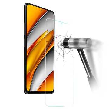 Xiaomi Poco F3 Beskyttelsesglass - 9H, 0.3mm - Klar