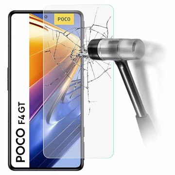 Xiaomi Poco F4 GT Skjermbeskyttere Panzerglass - 9H, 0.3mm - Klar