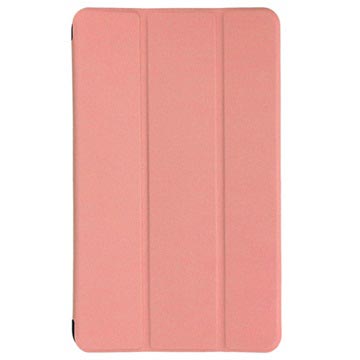 Samsung Galaxy Tab A 10.1 (2016) T580, T585 Tri-Fold Smart Deksel - Roségull