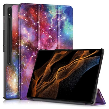Samsung Galaxy Tab S9 Ultra Tri-Fold Series Smart Folio-etui - Galakse