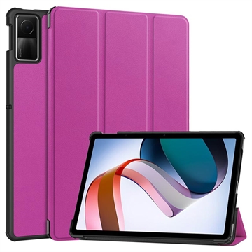 Xiaomi Redmi Pad SE Tri-Fold Series Smart Folio-etui - Lilla