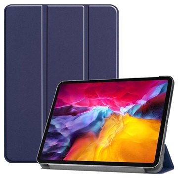 Tri-Fold Series iPad Pro 11 2022/2021 Smart Folio-etui - Blå