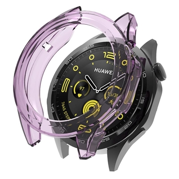 Huawei Watch GT 4 Ultratynt TPU-deksel - 46mm - Gjennomsiktig Lilla