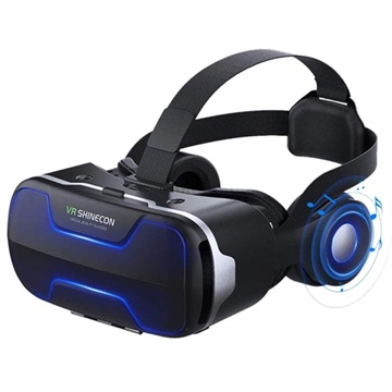 Shinecon G02ED Anti-Blå-Stråler VR Headset med ANC - 4.7-6 - Svart