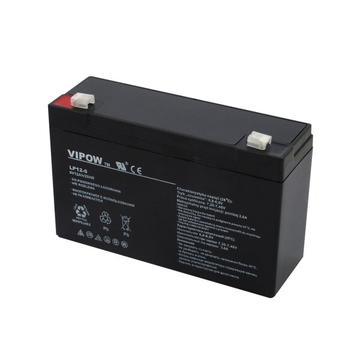 Vipow LP12-6 AGM-batteri 6V/12Ah