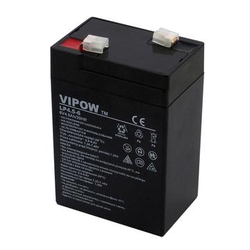 Vipow LP4.5-6 AGM-batteri 6V/4.5Ah