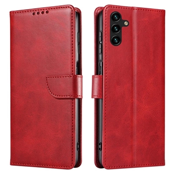 Samsung Galaxy A04s/A13 5G Lommebok-deksel med Stativ - Rød