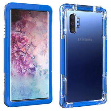 Samsung Galaxy Note10+ Vanntett Hybrid-deksel - Blå