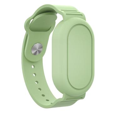 Bilde av Vanntett Silikonarmbånd Til Samsung Galaxy Smarttag 2 Bluetooth Tracker Beskyttelsesetui - Grønn