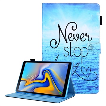 Bilde av Samsung Galaxy Tab A7 Lite Wonder Series Folio-etui - Never Stop Dreaming