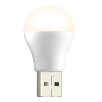 XO Y1 USB LED-lampe - 3000K - Hvit