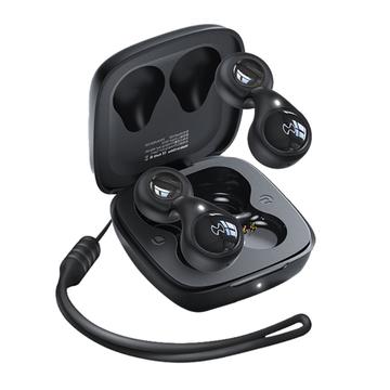 Bilde av Xundd X19 Tws Pendant Bluetooth-øretelefon Mini Bærbare Trådløse øretelefoner Med Støtte For Sensitiv Berøringskontroll - Sort