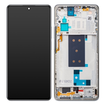 Xiaomi 11T Pro Frontdeksel & LCD-skjerm 5600040K3S00 - Sølv