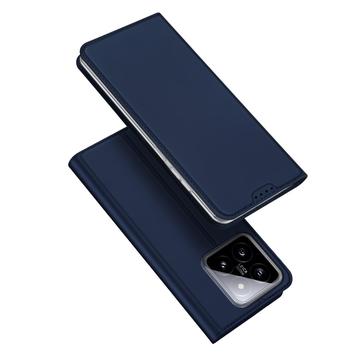 Xiaomi 14 Dux Ducis Skin Pro Flip-deksel - Blå